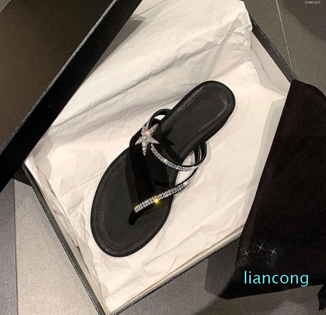 Slippers Summer Women Fashion Casual Flip Flops Beach Sandals Female Flat Shoes Outdoor, Black
Slippers Summer Women Fashion Casual Flip Flops Beach Sandals Female Flat Shoes Outdoor, Black