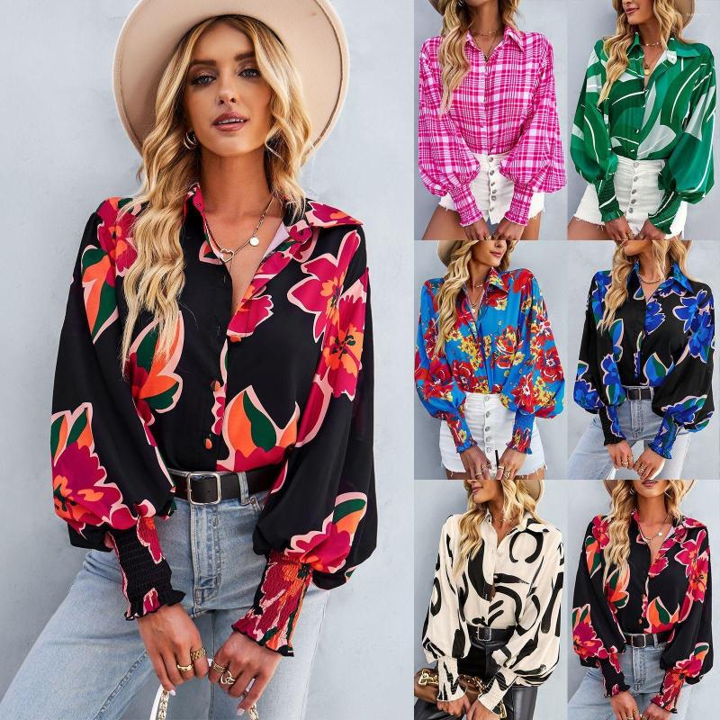 Women' Blouses Stylish Print Women Long Sleeves Blouse Shirt Spring 2023 Streetwear, Black
Women' Blouses Stylish Print Women Long Sleeves Blouse Shirt Spring 2023 Streetwear, Black
