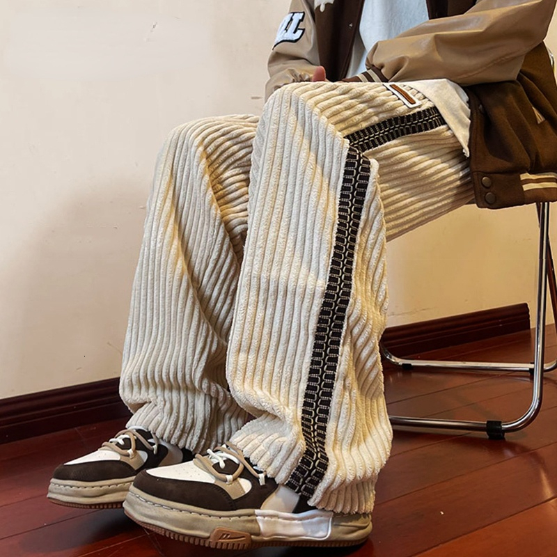 Men' Pants Men'' Winter Y2K Clothes Corduroy Thick Jogging Casual Cargo Sweatpants Trousers Wide Leg Techwear for Men 230512, Beige
Men' Pants Men'' Winter Y2K Clothes Corduroy Thick Jogging Casual Cargo Sweatpants Trousers Wide Leg Techwear for Men 230512, Beige