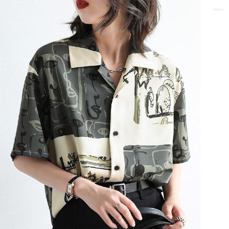 Women' Blouses Deeptown Vintage Women' Shirt Harajuku Japanese Fashion Streetwear Short Sleeve Chic Blouse Oversized Tops Korean, Photo
Women' Blouses Deeptown Vintage Women' Shirt Harajuku Japanese Fashion Streetwear Short Sleeve Chic Blouse Oversized Tops Korean, Photo
