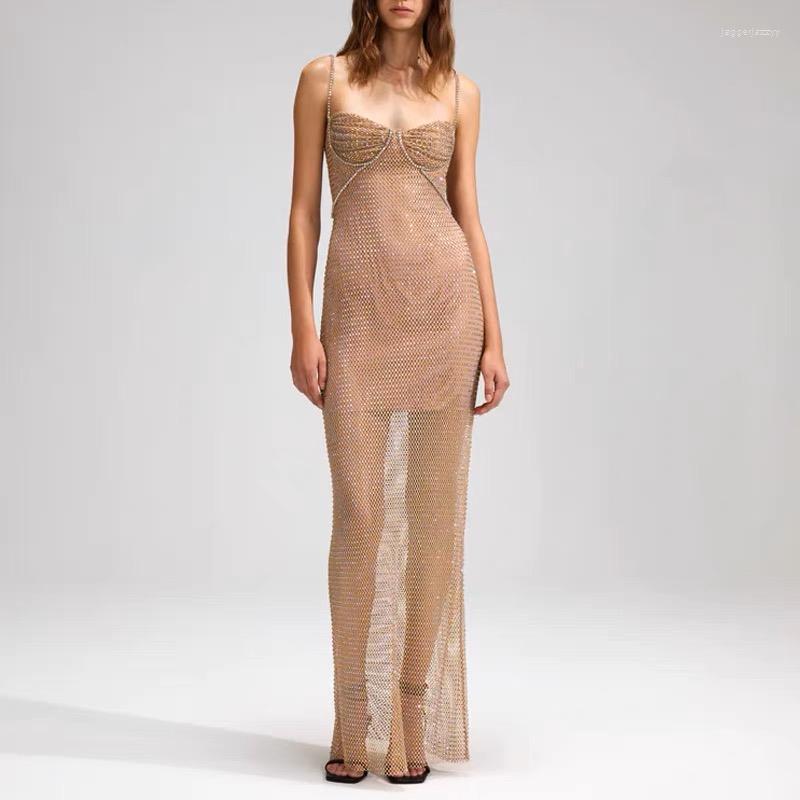 Casual Dresses Women Shiny Diamond Sling Long Dress 2023 Fashion Sexy Lady Slim Midi
Casual Dresses Women Shiny Diamond Sling Long Dress 2023 Fashion Sexy Lady Slim Midi