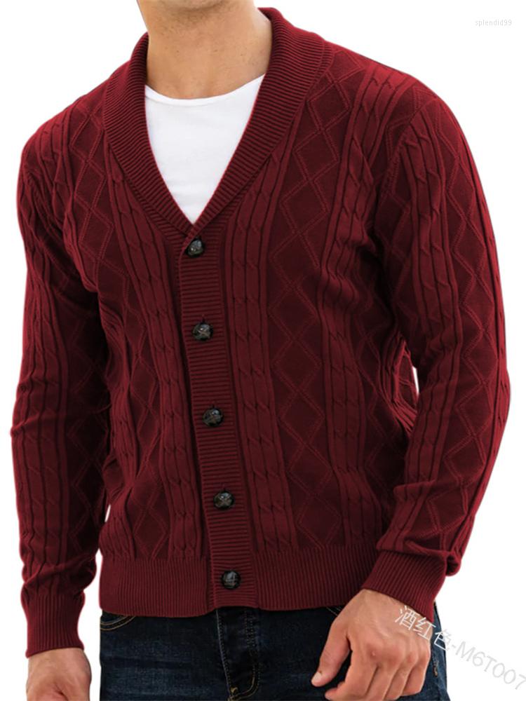 Men's Sweaters Mandylandy Men Casual Autumn Winter Warm Thick Knitted Cardigan Sweater Fashion Elegant Long Sleeve Button Turn Down Knitwear, Black
Men's Sweaters Mandylandy Men Casual Autumn Winter Warm Thick Knitted Cardigan Sweater Fashion Elegant Long Sleeve Button Turn Down Knitwear, Black