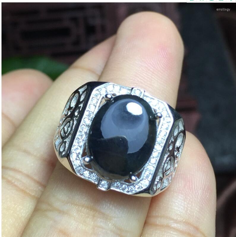 Cluster Rings Natural Sapphire Man Ring 925 Sterling Silver Wholesales Fine Jewelry 10 12mm
Cluster Rings Natural Sapphire Man Ring 925 Sterling Silver Wholesales Fine Jewelry 10 12mm