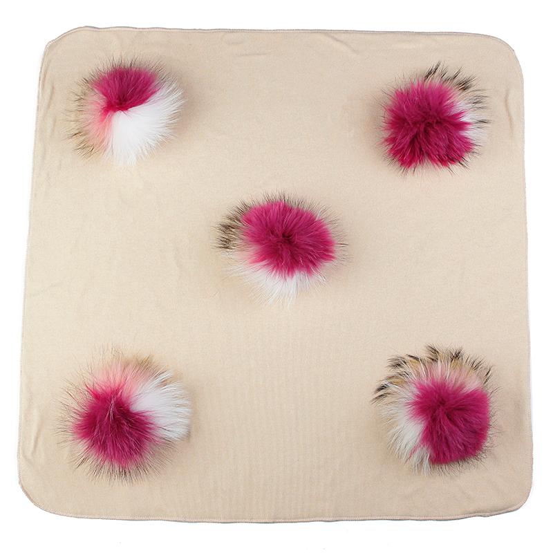 Scarves Born Baby Warm Cotton Swaddling Blanket KidsTravel Sleeping Bedding Swaddles Wrap With 15cm Triple Color Real Fur PompomScarves
Scarves Born Baby Warm Cotton Swaddling Blanket KidsTravel Sleeping Bedding Swaddles Wrap With 15cm Triple Color Real Fur PompomScarves