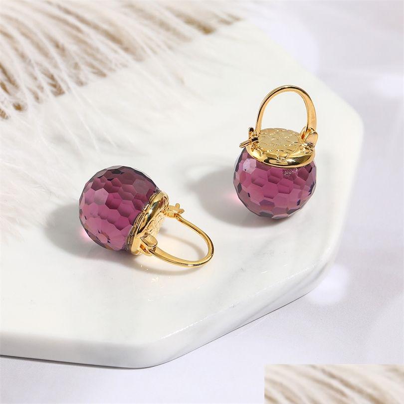 Stud Sey Luxury Fashion Jewelry Purple Austrian Crystal Ball Heart Drop Earrings Party Accessories For Women 220713 Delivery Dhutg
Stud Sey Luxury Fashion Jewelry Purple Austrian Crystal Ball Heart Drop Earrings Party Accessories For Women 220713 Delivery Dhutg