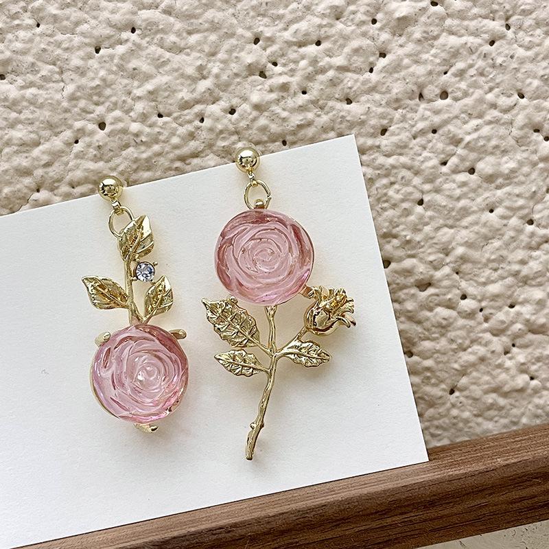 Dangle Earrings 2023 Korean Pink Crystal Flower Female Fashion Temperament Romantic Rose Asymmetric
Dangle Earrings 2023 Korean Pink Crystal Flower Female Fashion Temperament Romantic Rose Asymmetric