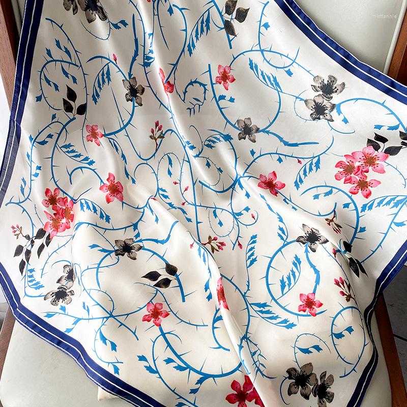 Scarves Fashion Sense Small Square Scarf Female Art Flower Multifunctional Decorative Summer Sunscreen Headband Tyin
Scarves Fashion Sense Small Square Scarf Female Art Flower Multifunctional Decorative Summer Sunscreen Headband Tyin