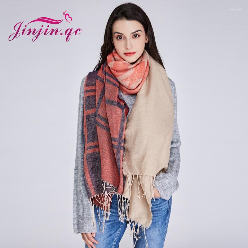 Scarves Jinjin.QC Brand Women Cashmere Scarf Tassel Winter And Shawls Long Geometric Pashmina Echarpe Foulard Drop
Scarves Jinjin.QC Brand Women Cashmere Scarf Tassel Winter And Shawls Long Geometric Pashmina Echarpe Foulard Drop