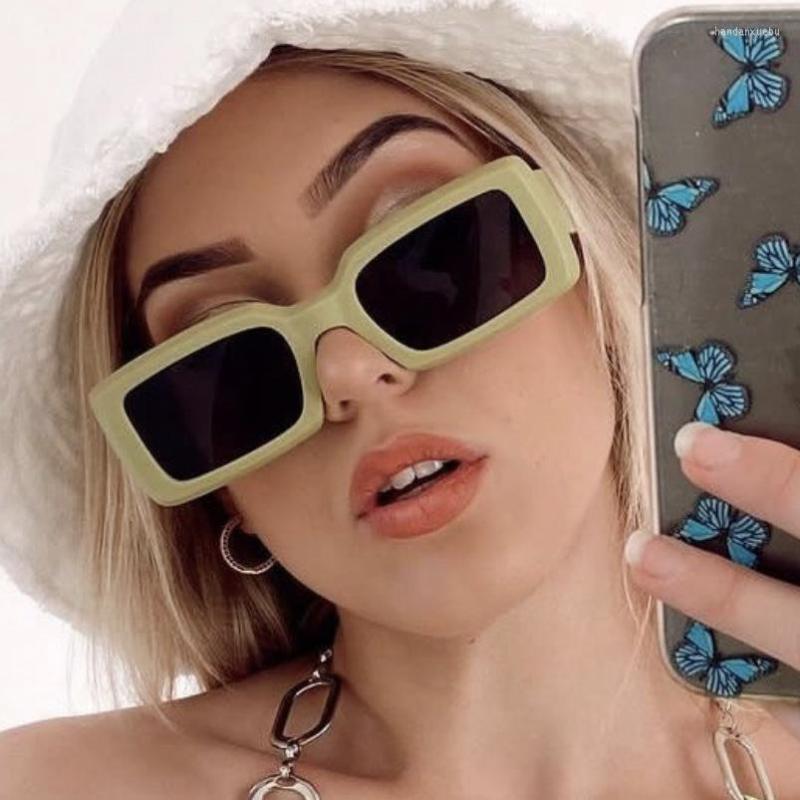 Sunglasses Green Rectangle Women Brand Designer Small Frame Sun Glasses Female Candy Colors Vintage Square UV400
Sunglasses Green Rectangle Women Brand Designer Small Frame Sun Glasses Female Candy Colors Vintage Square UV400