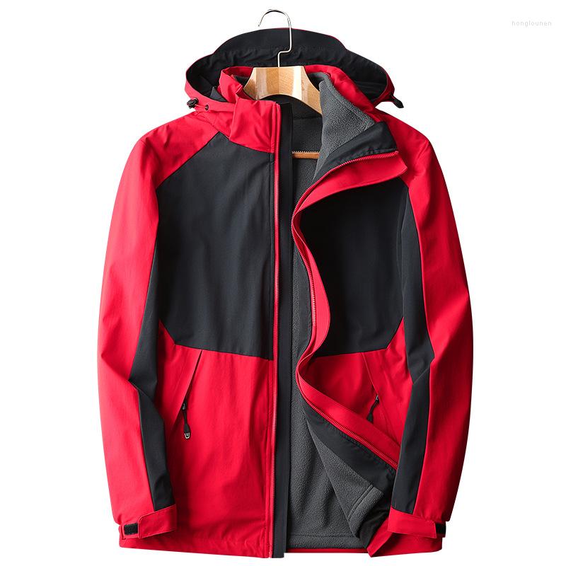 Men's Jackets Liner Detachable Jacket Men Outdoor Fleece Lined Warm Coats Autumn Winter Trekking Hiking Thicken Hooded Red, Dark grey
Men's Jackets Liner Detachable Jacket Men Outdoor Fleece Lined Warm Coats Autumn Winter Trekking Hiking Thicken Hooded Red, Dark grey