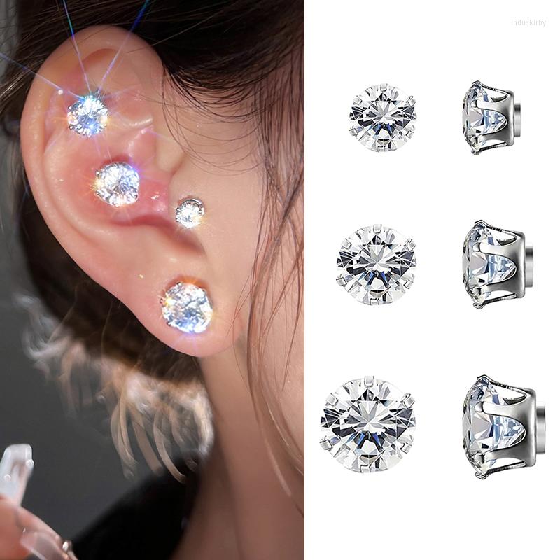 Backs Earrings Fashion Magnetic Stud Earring Men Women Shining Magnet Ear Studs Zircon Stone Clip Non-piercing Jewelry Accessories
Backs Earrings Fashion Magnetic Stud Earring Men Women Shining Magnet Ear Studs Zircon Stone Clip Non-piercing Jewelry Accessories