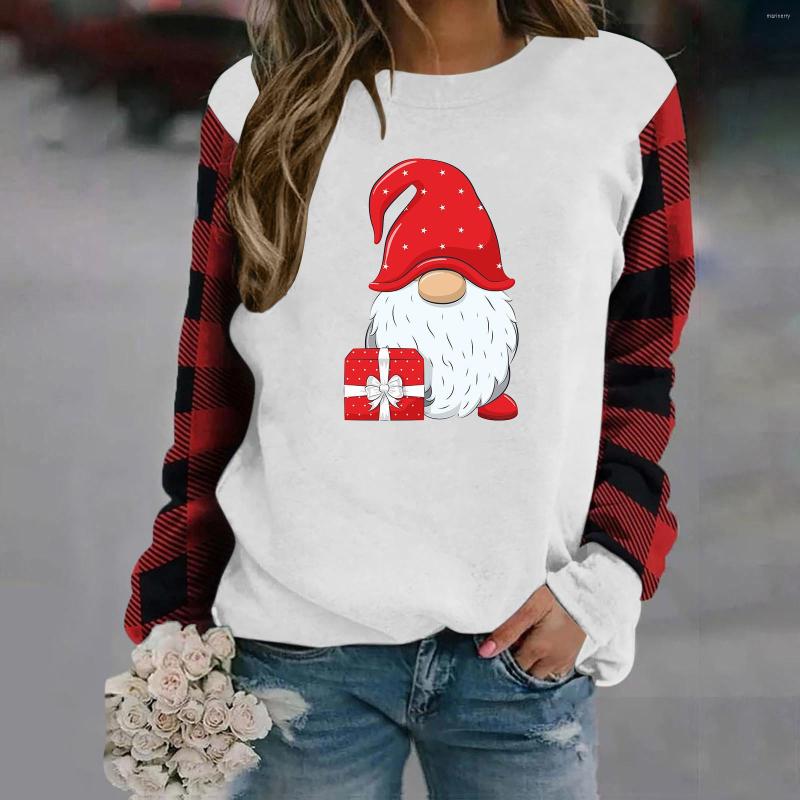 Women' Hoodies Women Christmas Plaid Printing Casual Pullover Sweatshirt Long Sleeve Oversized Sweatshirts Vintage Clothes Moletons, Black
Women' Hoodies Women Christmas Plaid Printing Casual Pullover Sweatshirt Long Sleeve Oversized Sweatshirts Vintage Clothes Moletons, Black