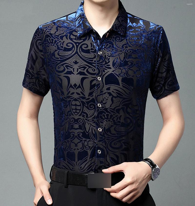 Men's Casual Shirts Mens Floral See Through Slim Fit Button Down Summer Short Sleeve Urban Sexy Prarty, Black
Men's Casual Shirts Mens Floral See Through Slim Fit Button Down Summer Short Sleeve Urban Sexy Prarty, Black