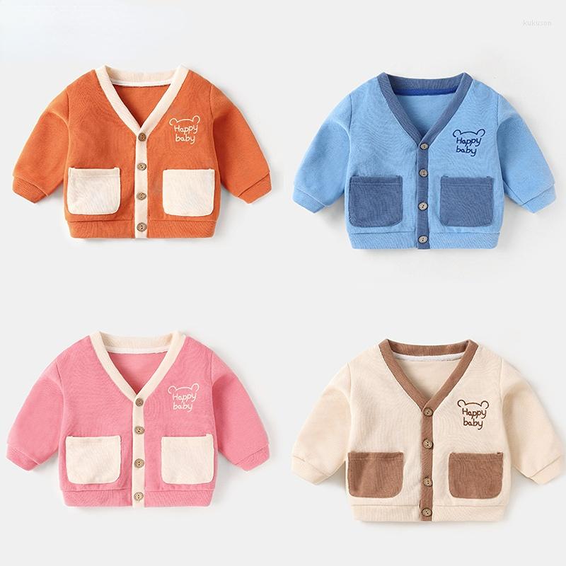 Jackets Baby Coat Spring And Autumn Girls' Clothing Children's Long Sleeve Top Boys' Cardigan Wear, Blue
Jackets Baby Coat Spring And Autumn Girls' Clothing Children's Long Sleeve Top Boys' Cardigan Wear, Blue