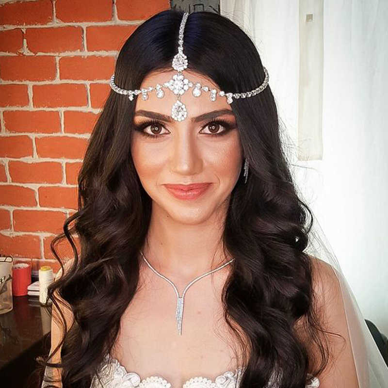 Bling Crystal Hair Clip Hair Band Hairpin Drop Bohemian Forehead Diamond Chain Barrette Hairdressing Accessories Hairgrip Headdress Cosplay Wedding Jewelry
Bling Crystal Hair Clip Hair Band Hairpin Drop Bohemian Forehead Diamond Chain Barrette Hairdressing Accessories Hairgrip Headdress Cosplay Wedding Jewelry