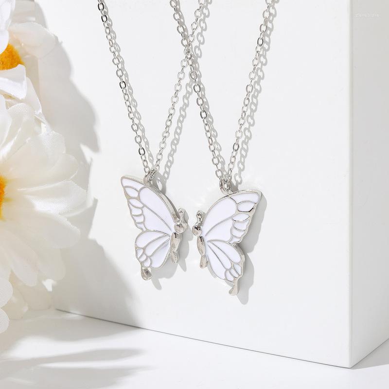 Pendant Necklaces 2pcs Beauty Butterfly For Women Girl Special Gift Mother Daughter Fine Chain Chokers Sister Friend
Pendant Necklaces 2pcs Beauty Butterfly For Women Girl Special Gift Mother Daughter Fine Chain Chokers Sister Friend