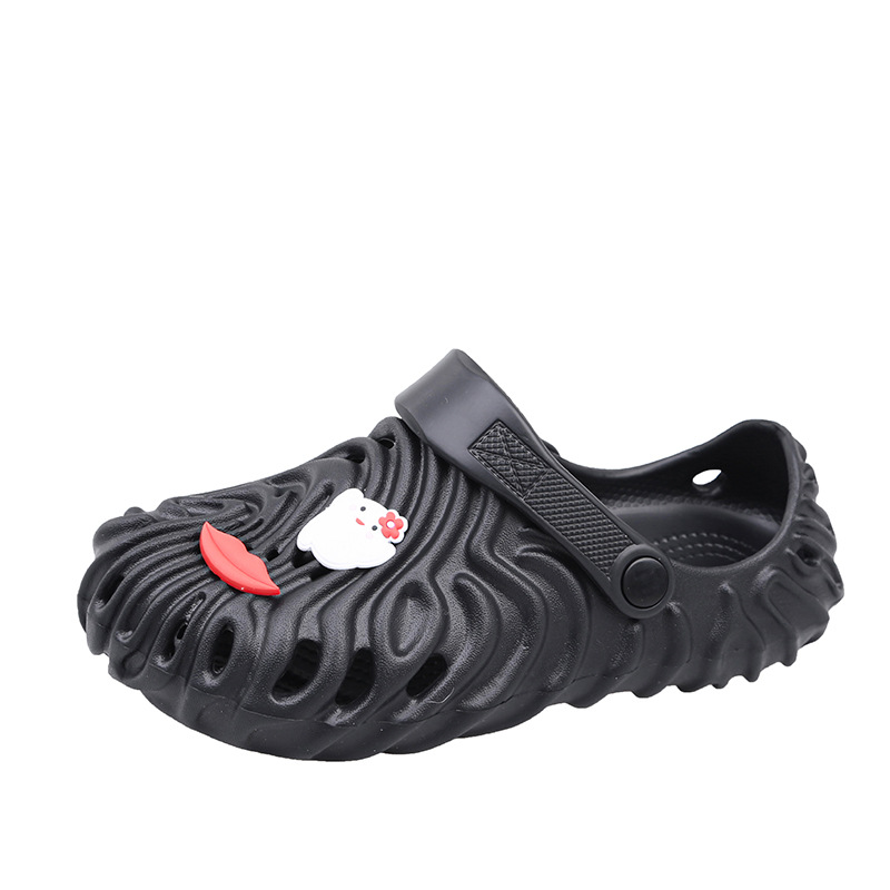 Couple style baotou hole hole shoes women's ins tide platform slippers sports non-slip summer new eva sandals HA690-1-08, Black
Couple style baotou hole hole shoes women's ins tide platform slippers sports non-slip summer new eva sandals HA690-1-08, Black