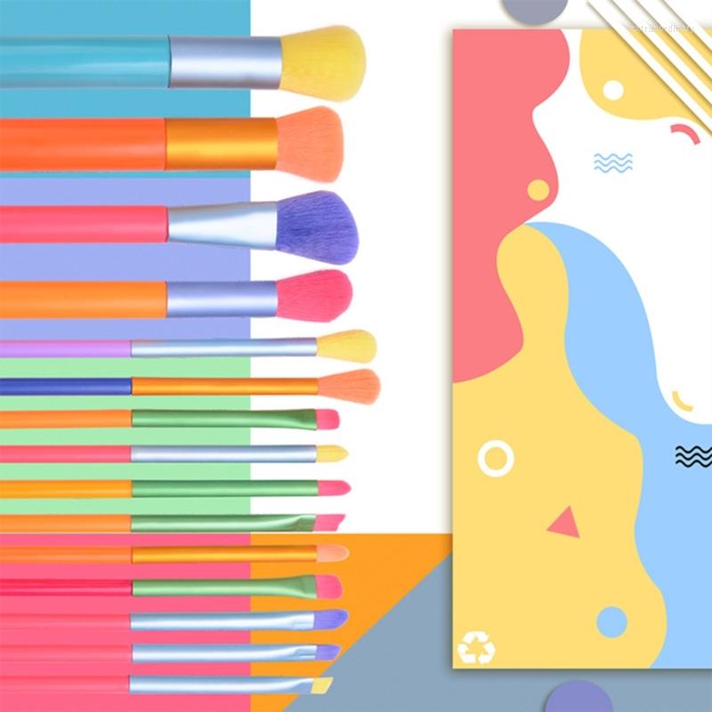 Makeup Brushes Set Rainbow Premium Synthetic For Foundation Powder Cream Blending Face Eyes Shadow Make Up Brush Sets
Makeup Brushes Set Rainbow Premium Synthetic For Foundation Powder Cream Blending Face Eyes Shadow Make Up Brush Sets
