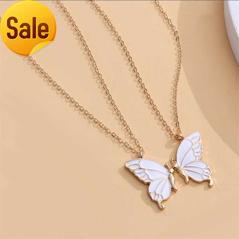 2022 Popular Silver Pendant Necklace Girl Jewelry Charm Butterfly Necklace Chain Best Friend Friendship Necklace for Women
2022 Popular Silver Pendant Necklace Girl Jewelry Charm Butterfly Necklace Chain Best Friend Friendship Necklace for Women