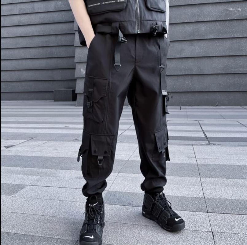 Men's Pants -3XL Men's Overalls Spring Solid Color Functional Wind Paratrooper Trend Handsome Loose Bunched Feet Trousers, Black
Men's Pants -3XL Men's Overalls Spring Solid Color Functional Wind Paratrooper Trend Handsome Loose Bunched Feet Trousers, Black
