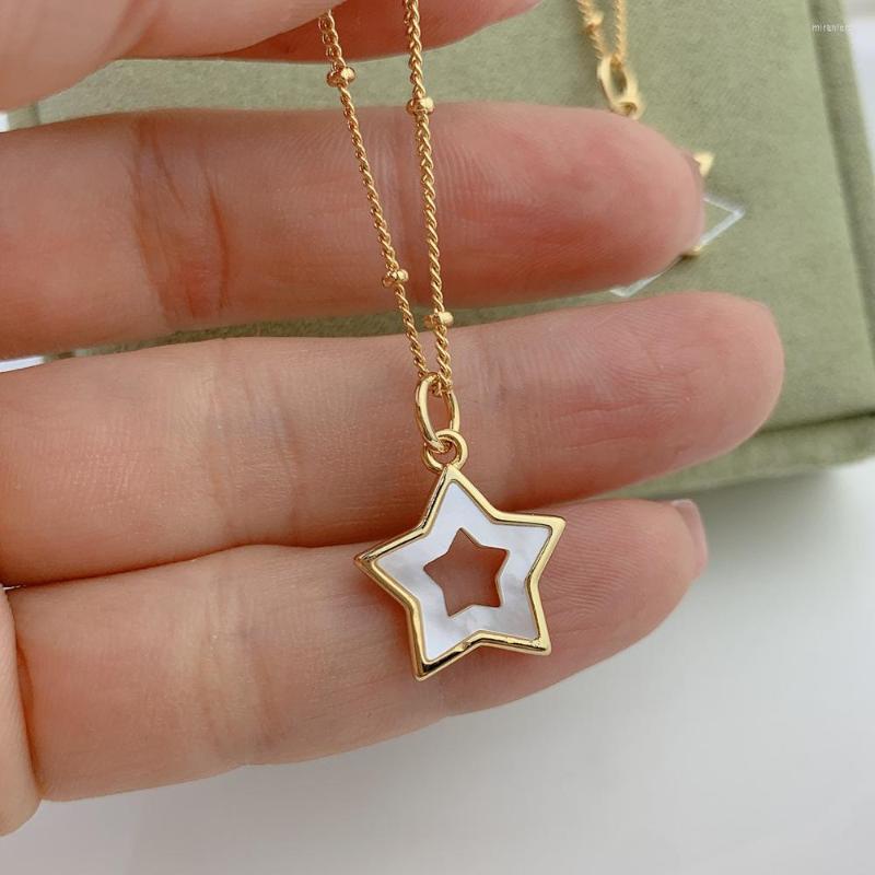Choker Vlen Mother Of Pearl Natural Star Pendant Necklace Gold Color Chain Necklaces Fashion Summer Jewelry Gift For Friend
Choker Vlen Mother Of Pearl Natural Star Pendant Necklace Gold Color Chain Necklaces Fashion Summer Jewelry Gift For Friend