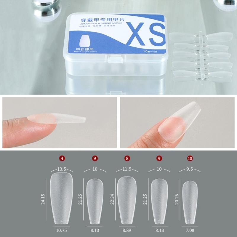 False Nails 100Pcs Acrylic Nail Tip Fake Coffin Full Cover Ballerina Shape 9 Size Artificial With Clear Box
False Nails 100Pcs Acrylic Nail Tip Fake Coffin Full Cover Ballerina Shape 9 Size Artificial With Clear Box