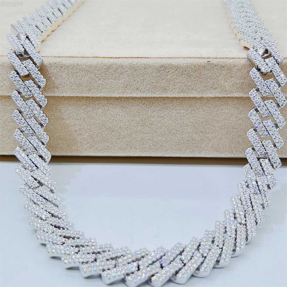 Hot Sale Vvs Moissanite Diamond Cuban Link Chain 925 Sterling Silver Men's Cuban Link Chain Bracelet
Hot Sale Vvs Moissanite Diamond Cuban Link Chain 925 Sterling Silver Men's Cuban Link Chain Bracelet