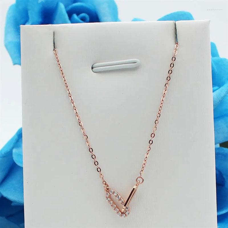 Chains Creative 585 Purple Gold Interlocking Necklace Light Luxury Plated 14K Rose Crystal Chain Fashion Romantic Pendant Jewelry
Chains Creative 585 Purple Gold Interlocking Necklace Light Luxury Plated 14K Rose Crystal Chain Fashion Romantic Pendant Jewelry