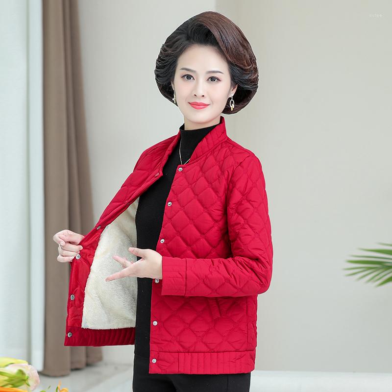 Women's Trench Coats Autumn Winter Jacket Women Single-breasted Plus Velvet Cotton Padded Coat Thin Short Middle-aged Female Tops, Green
Women's Trench Coats Autumn Winter Jacket Women Single-breasted Plus Velvet Cotton Padded Coat Thin Short Middle-aged Female Tops, Green