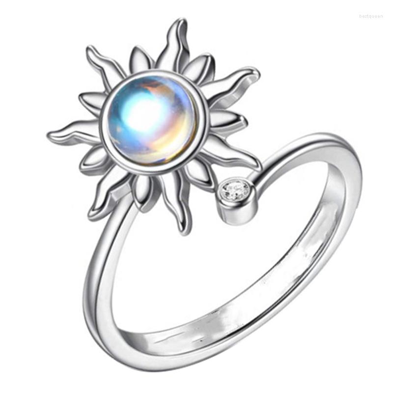 Wedding Rings Anti-anxiety Ring For Women Rotatable Band Adjustable Relieving Stress Calming Meditation Gift Girlfriend
Wedding Rings Anti-anxiety Ring For Women Rotatable Band Adjustable Relieving Stress Calming Meditation Gift Girlfriend