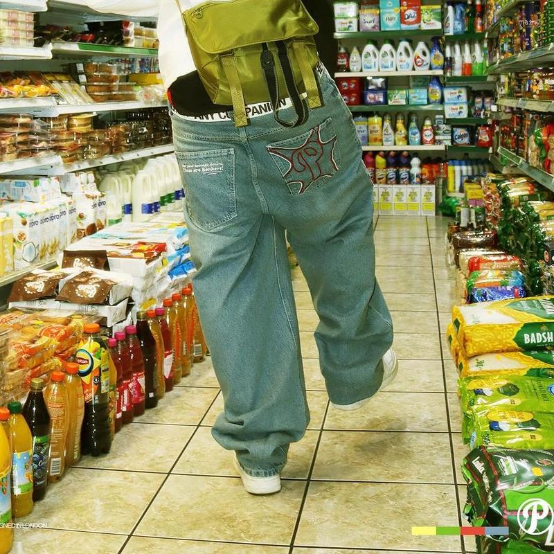 Men' Jeans Retro Streetwear P Letter Baggy Men And Women Hip-Hop High Street 2023 Spring Sutumn Loose Straight Cargo Pants Y2k
Men' Jeans Retro Streetwear P Letter Baggy Men And Women Hip-Hop High Street 2023 Spring Sutumn Loose Straight Cargo Pants Y2k