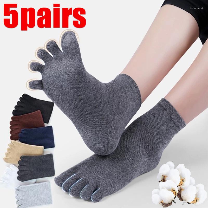 Men's Socks 5pairs Solid Color Toe Breathable Cotton Five Fingers Sports Running Sweat Absorbent Antibacterial Ankle Crew, White
Men's Socks 5pairs Solid Color Toe Breathable Cotton Five Fingers Sports Running Sweat Absorbent Antibacterial Ankle Crew, White