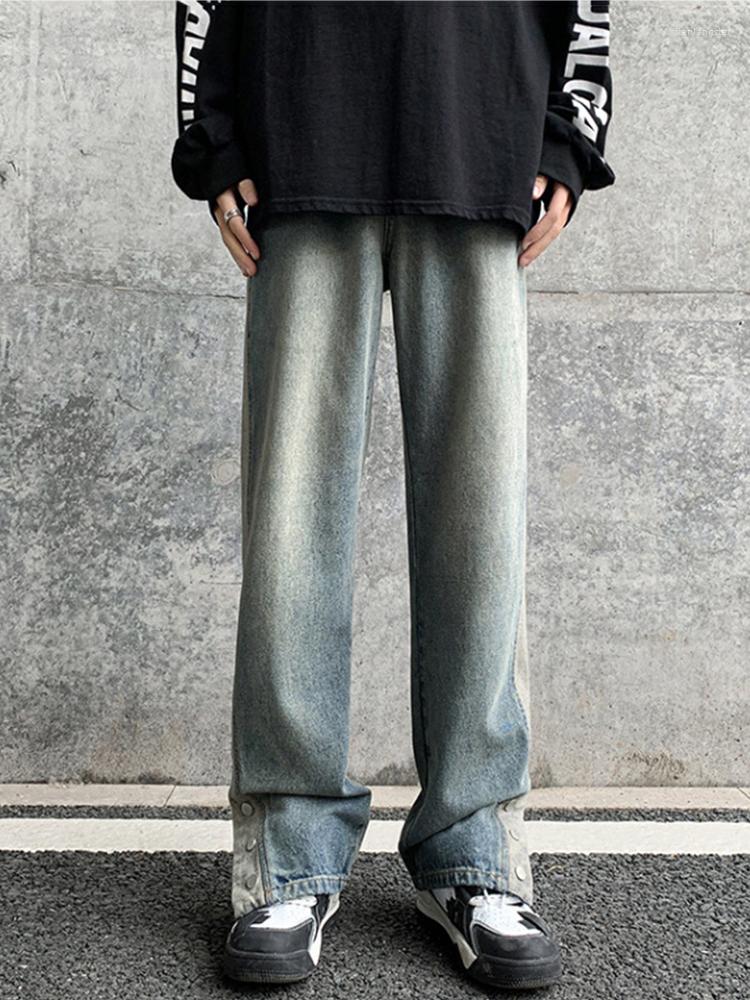 Men's Jeans Y2K Men's Street Clothing Retro Water Washing Fashion Wide -legged Jumpsuit Jogging High Waist Brand, Retro blue
Men's Jeans Y2K Men's Street Clothing Retro Water Washing Fashion Wide -legged Jumpsuit Jogging High Waist Brand, Retro blue