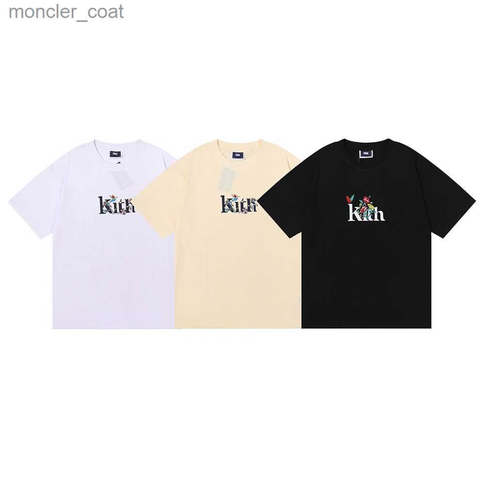 Men' T-shirts Fashion Brand Kithbegoniafloral Serif Ee High-quality Double Yarn Pure Cotton Short Sleeved T-shirt for Men and Women, White 8030
Men' T-shirts Fashion Brand Kithbegoniafloral Serif Ee High-quality Double Yarn Pure Cotton Short Sleeved T-shirt for Men and Women, White 8030
