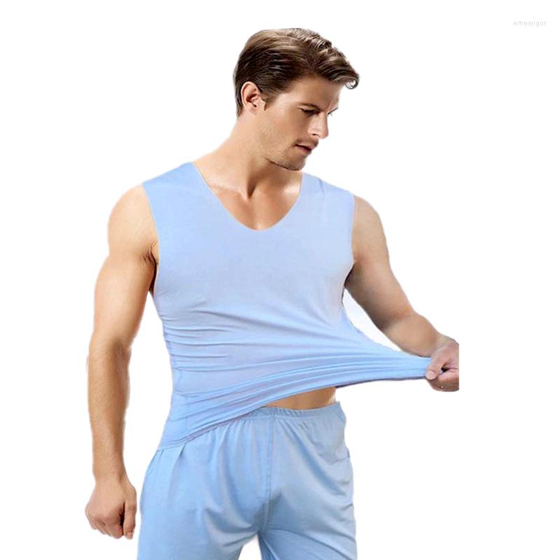 Men's Sleepwear 2023 Summer Ice Pajama V-collar Trackless Pajamas Men's Shorts Home Wear Suit Pants Thin Section Short Sleeve Two-piece, Auburn
Men's Sleepwear 2023 Summer Ice Pajama V-collar Trackless Pajamas Men's Shorts Home Wear Suit Pants Thin Section Short Sleeve Two-piece, Auburn