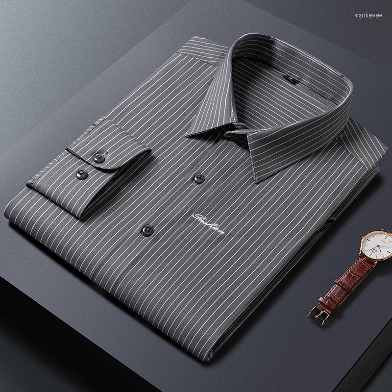 Men's Casual Shirts 2023 High-quality Korean Version Men's Striped Shirt Long Sleeve Elastic Slim Trend Handsome Embroidered For Men, White
Men's Casual Shirts 2023 High-quality Korean Version Men's Striped Shirt Long Sleeve Elastic Slim Trend Handsome Embroidered For Men, White
