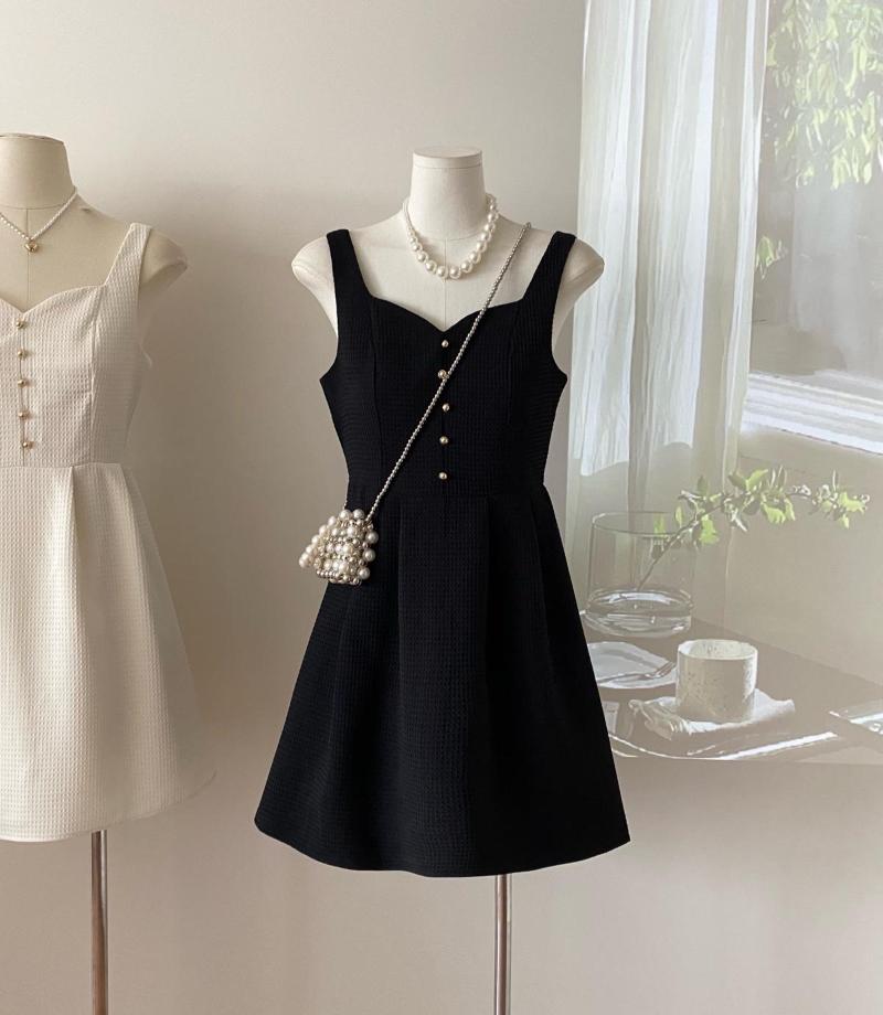 Casual Dresses Women's Elegant Sleeveless Solid Color A Line Mini Dress Lady Summer High Street Party Holiday, White
Casual Dresses Women's Elegant Sleeveless Solid Color A Line Mini Dress Lady Summer High Street Party Holiday, White