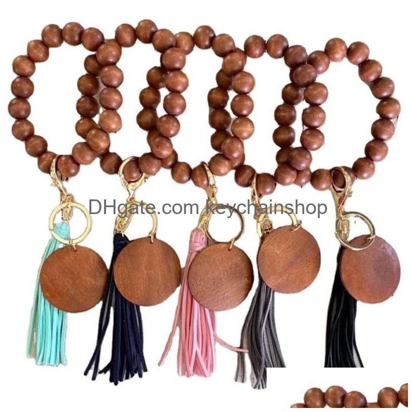 Key Rings Tassel Bangle Keychain Party Favor Diy Wooden Bracelet With Ring Wristbands Sports Chain Drop Delivery Jewelry Dhm7O
Key Rings Tassel Bangle Keychain Party Favor Diy Wooden Bracelet With Ring Wristbands Sports Chain Drop Delivery Jewelry Dhm7O