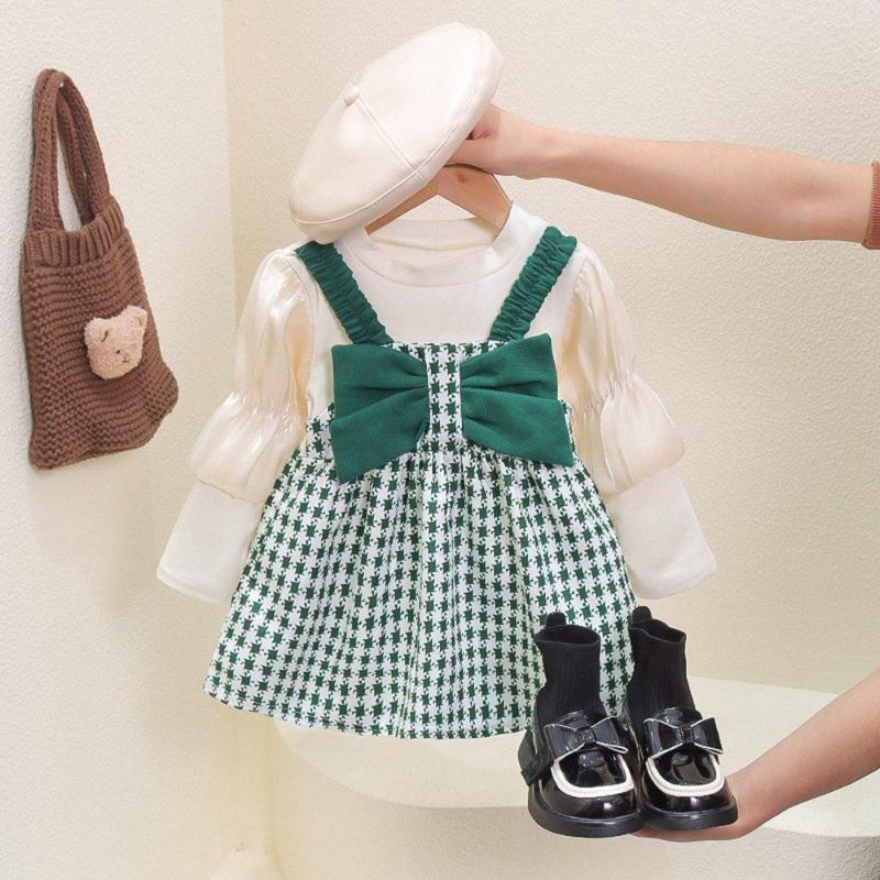 Girl Dresses Fashion Spring Girls Princess Dress Children Kids Baby Infants Bow Faux 2pcs Long Sleeve Birthday Party Vestidos ADK2245, Red
Girl Dresses Fashion Spring Girls Princess Dress Children Kids Baby Infants Bow Faux 2pcs Long Sleeve Birthday Party Vestidos ADK2245, Red
