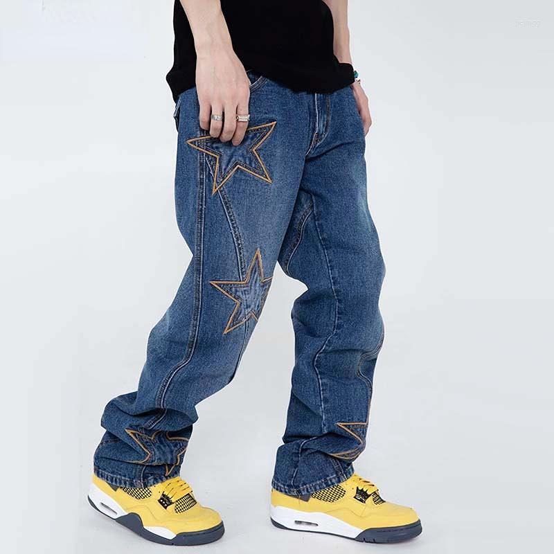 Men's Pants 2023 Men Hip Hop Streetwear Denim Embroidery Stars Harajuku Cotton Joggers Jeans Trousers Harem Black, A241z102 blue
Men's Pants 2023 Men Hip Hop Streetwear Denim Embroidery Stars Harajuku Cotton Joggers Jeans Trousers Harem Black, A241z102 blue