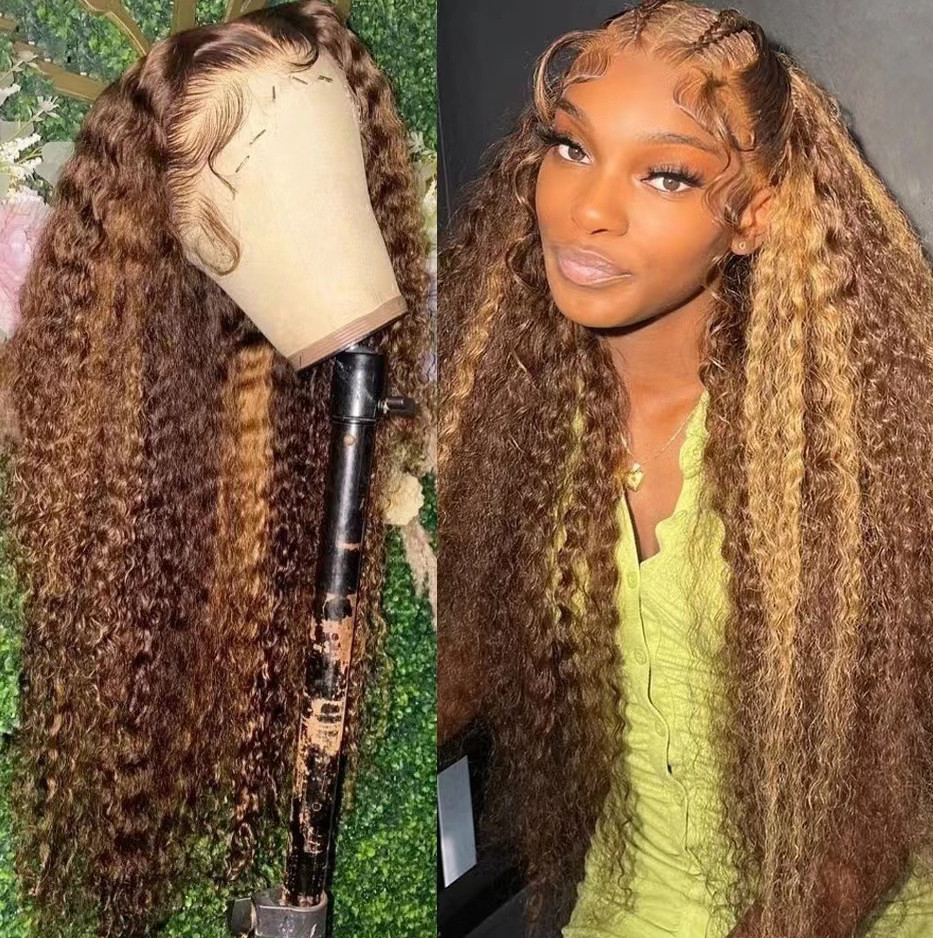 The latest 32-inch lace wig for women big wavy body wavy human hair wigs a variety of styles to choose from support customization