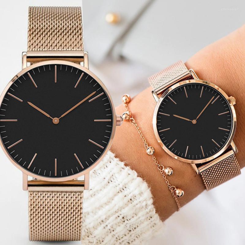 Wristwatches Women Vintage 2023 Men's Couple Trendy Stainless Steel Band Wrist Watch Christmas Gift, 06
Wristwatches Women Vintage 2023 Men's Couple Trendy Stainless Steel Band Wrist Watch Christmas Gift, 06