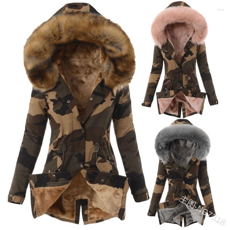 Women' Trench Coats Fur Collar Hood Coat Women Winter Fashion Large Size Slim Wool Liner Zipper Long Sleeve Ladies And Jackets, Gray
Women' Trench Coats Fur Collar Hood Coat Women Winter Fashion Large Size Slim Wool Liner Zipper Long Sleeve Ladies And Jackets, Gray