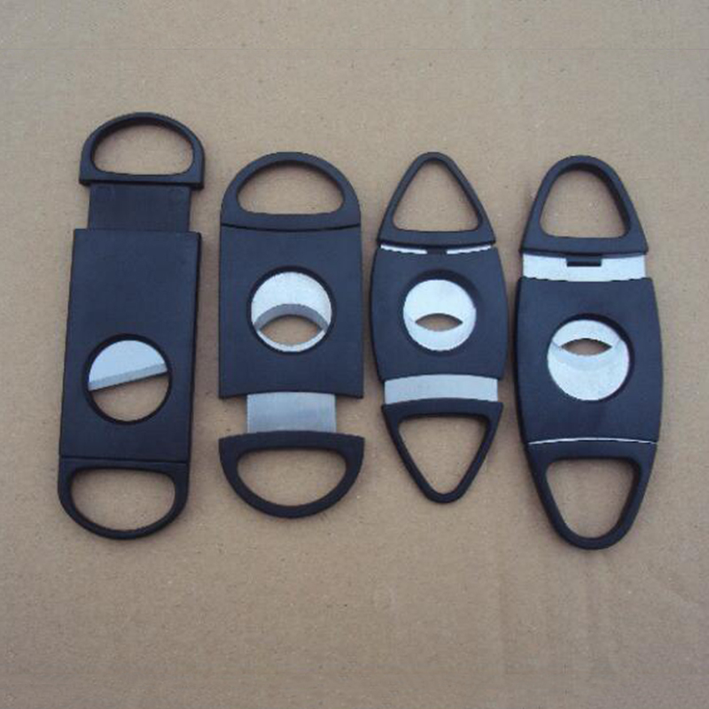 Stainless Steel Cigar Knife Simple Manual Cigar Cutter House Smoking Accessories 4 Styles