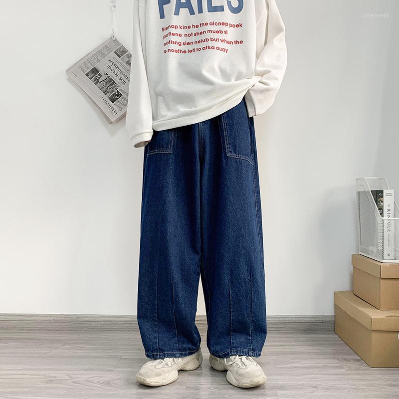 Men's Jeans Y2K Men Streetwear Korean Fashion Vintage Blue Loose Straight High Waist Wide Leg Baggy Cargo Pants Denim Trousers Clothes
Men's Jeans Y2K Men Streetwear Korean Fashion Vintage Blue Loose Straight High Waist Wide Leg Baggy Cargo Pants Denim Trousers Clothes
