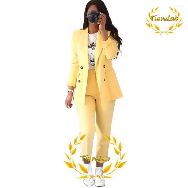 Women's Two Piece Pants Fashion Women's Suit Double Breasted Jacket 2 Party Formal Tuxedo Business Workwear Office Lady Blazer Set, Pink
Women's Two Piece Pants Fashion Women's Suit Double Breasted Jacket 2 Party Formal Tuxedo Business Workwear Office Lady Blazer Set, Pink
