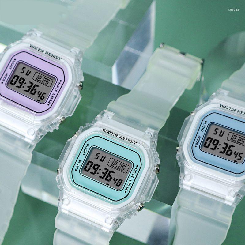 Wristwatches Fashion Watch Women Men Gold Casual Transparent Digital Sport Watches Lover's Gift Clock Children Wristwatch Student Reloj, Purple
Wristwatches Fashion Watch Women Men Gold Casual Transparent Digital Sport Watches Lover's Gift Clock Children Wristwatch Student Reloj, Purple