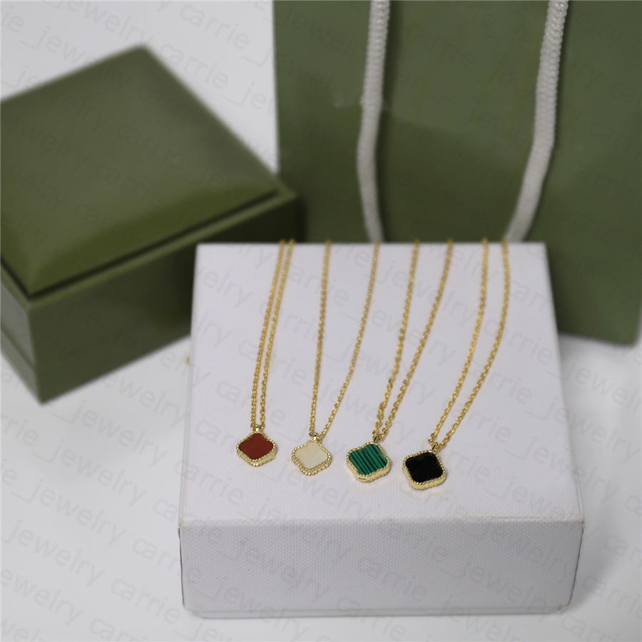 2023 Fashion Designer High Quality Women's Lucky Four Leaf Grass Pendant Elegant Temperament Necklace
2023 Fashion Designer High Quality Women's Lucky Four Leaf Grass Pendant Elegant Temperament Necklace