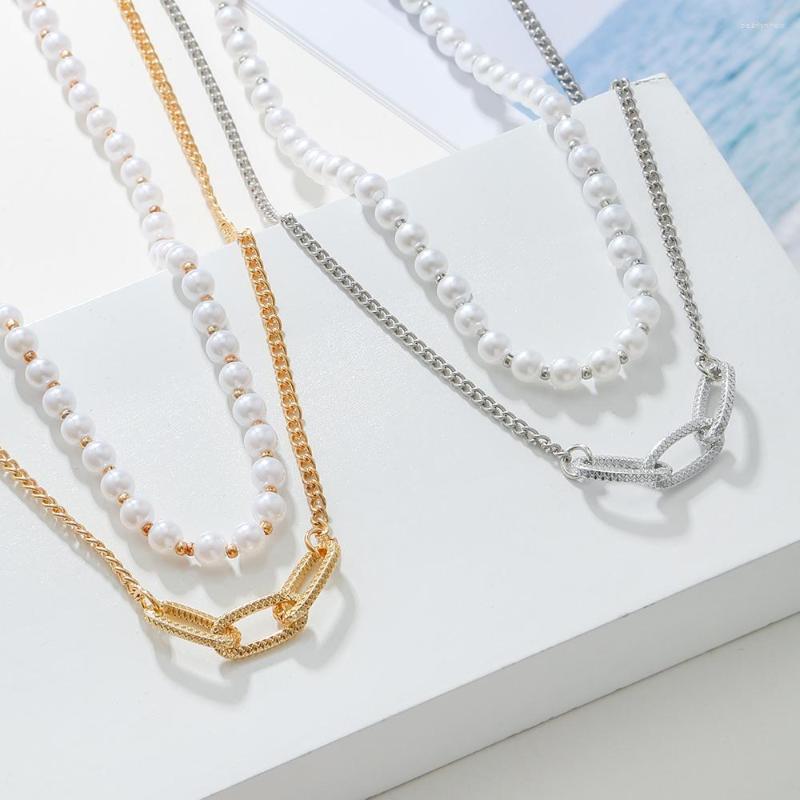 Chains Ins Simple Elegant Double Layer Wearing Pearl Necklace Korean Version Minority Design Temperament Multi-Layer For Women
Chains Ins Simple Elegant Double Layer Wearing Pearl Necklace Korean Version Minority Design Temperament Multi-Layer For Women