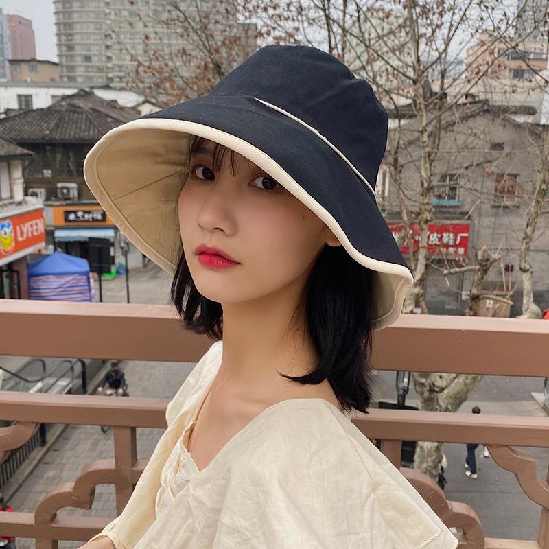 Wide Brim Hats Women Summer Fisherman's Hat Thin Desing Bucket With Wind Protection Rope Sunshade Anti UV Sun Cap C45, Black
Wide Brim Hats Women Summer Fisherman's Hat Thin Desing Bucket With Wind Protection Rope Sunshade Anti UV Sun Cap C45, Black